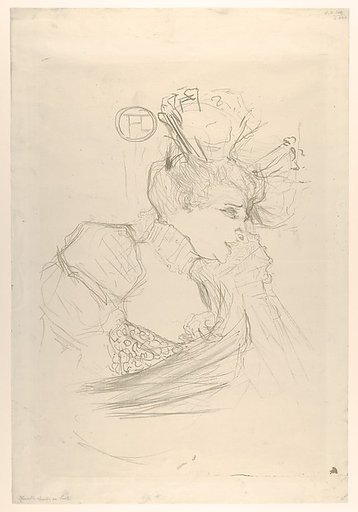 Portrait Bust of Mademoiselle Marcelle Lender