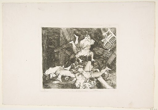 Plate 30 from "The Disasters of War" (Los Desastres de la Guerra): 'Ravages of War' (Estragos de la guerra)