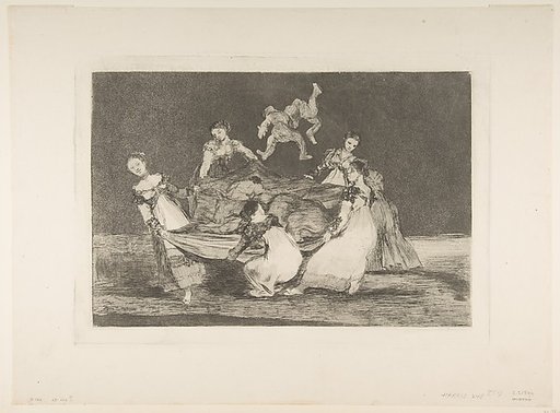 'Feminine Folly' from the 'Disparates' (Follies / Irrationalities)