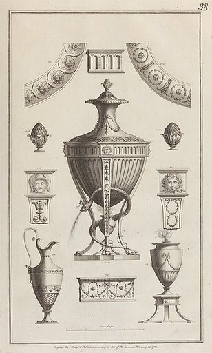 [Designs for Various Ornaments]