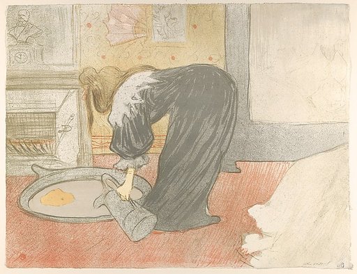 Filling a Tub, from "Elles"