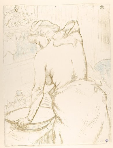 Washing, from "Elles"