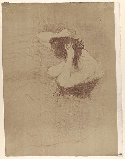 Combing Hair, from "Elles"