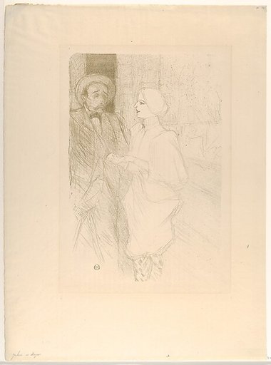 Léonie Yahne and Henry Mayer, in L'Age Difficile