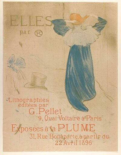Elles (poster for 1896 exhibition at La Plume)