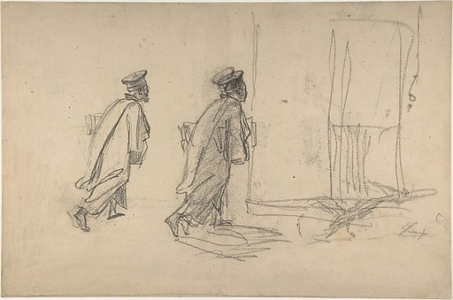 Lawyer on His Way to Court (Se Rendant à l'Audience)
