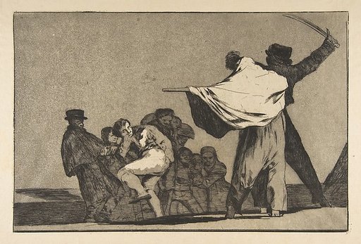 'Well-Known Folly' from the 'Disparates' (Follies / Irrationalities, Plate A)