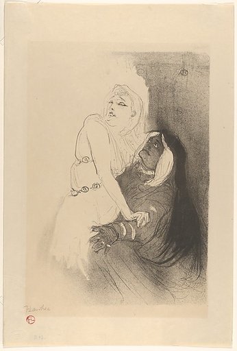 At the Théâtre de la Renaissance:  Sarah Bernhardt in Phèdre