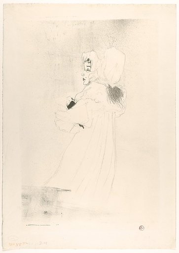 Miss May Belfort (Large Plate)