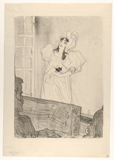 Miss May Belfort (Medium Plate)