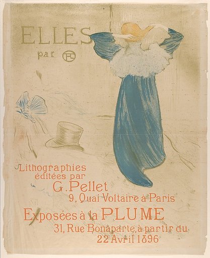 Elles (poster for 1896 exhibition at La Plume)