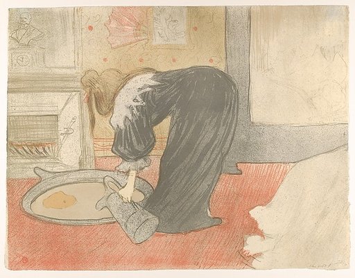 Filling a Tub, from "Elles"