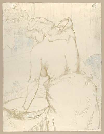 Washing, from "Elles"