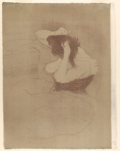 Combing Hair, from "Elles"