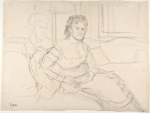 Study for "Madame Théodore Gobillard" (Yves Morisot)