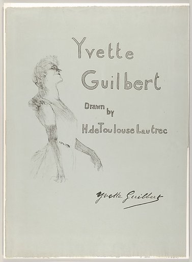 Cover - Yvette Guilbert