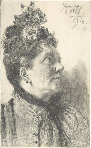 Woman with a Crushed Velvet Hat