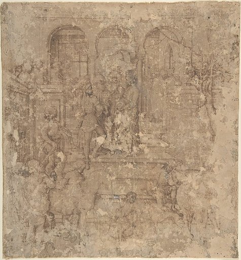 King Herod Receiving the Three Magi