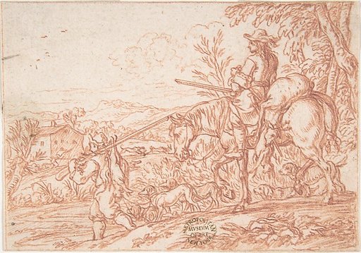 November (one of a series representing the labors of the months)