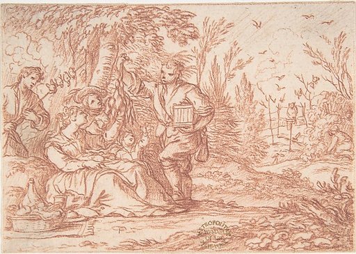 September (one of a series representing the labors of the months)
