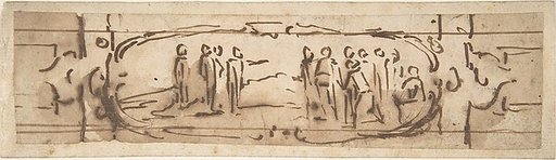 Drawing for a Cartouche