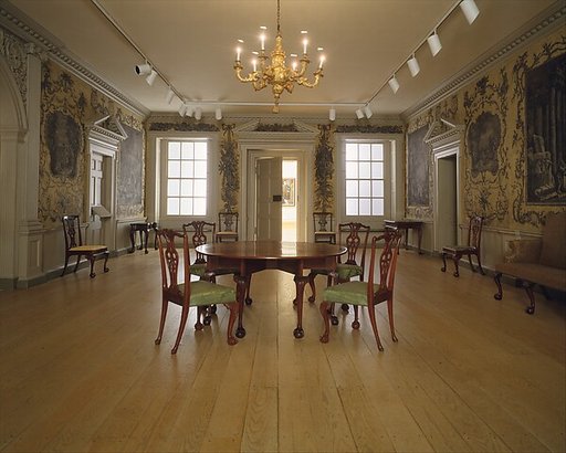 Door from the Great Hall of Van Rensselaer Manor House, Albany, New York
