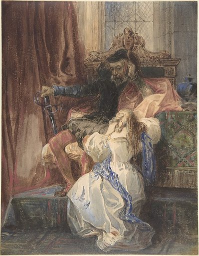 The Pardon Refused  (from Sir Walter Scott's "Kenilworth")