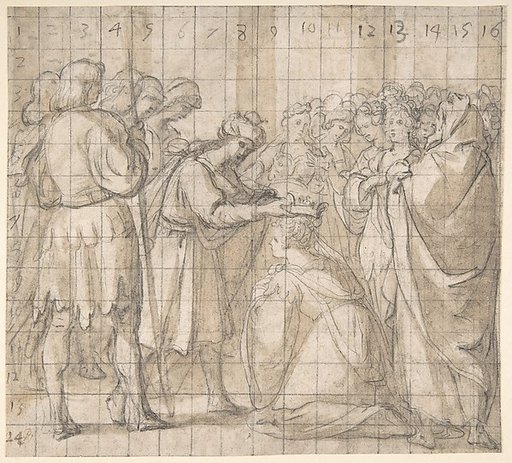 The Cornation of Esther by Ahasuerus