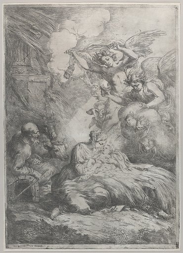 The Nativity with Angels