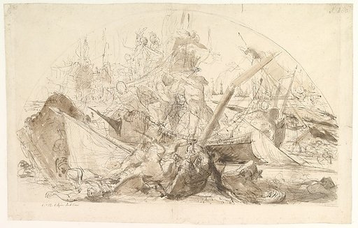 The Naval Battle of Meloria