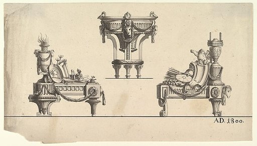 Three Designs for Architectural Trophies
