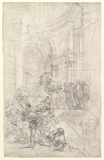 Christ Driving the Money Changers from the Temple