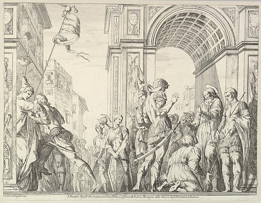 Saint James Cures a Blind Man, from "The Story of Saints James and Christopher in the Eremitani Chapel"
