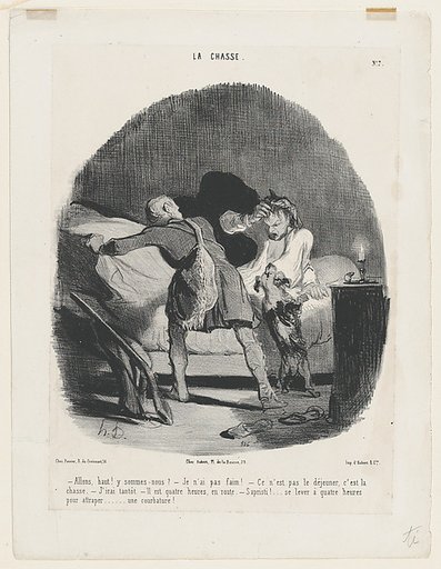 Allons haut! Y sommes-nous?, from "La Chasse"