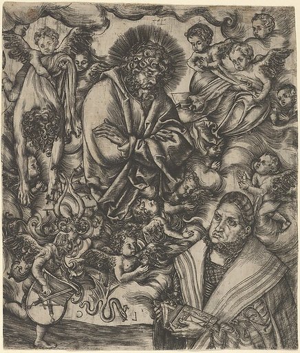 Frederick the Wise of Saxony Adoring St Bartholomew