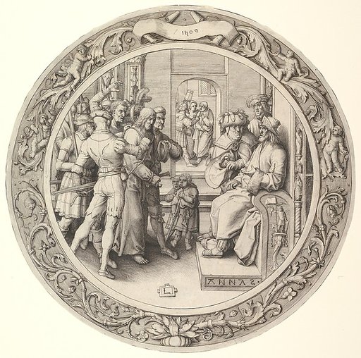 Christ before Annas, from the Circular Passion
