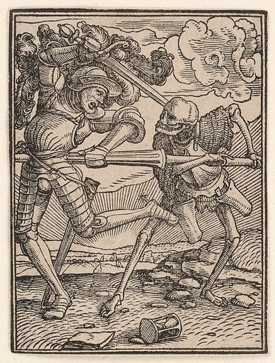 The Knight, from "The Dance of Death"
