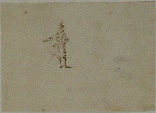 Man with outstretched hand