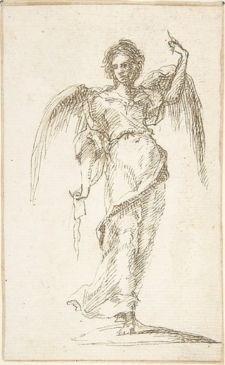 Standing Figure of an Angel