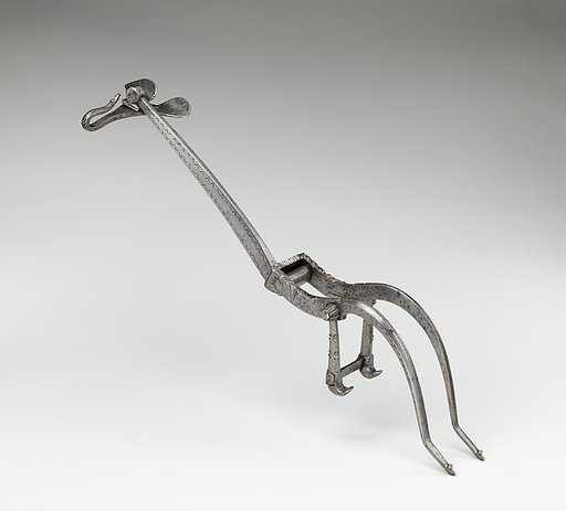 Spanning Lever (Gaffle or "Goat's-Foot" Lever)