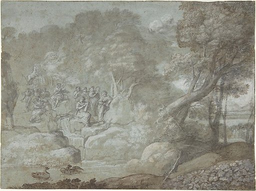 Landscape with Apollo and the Muses