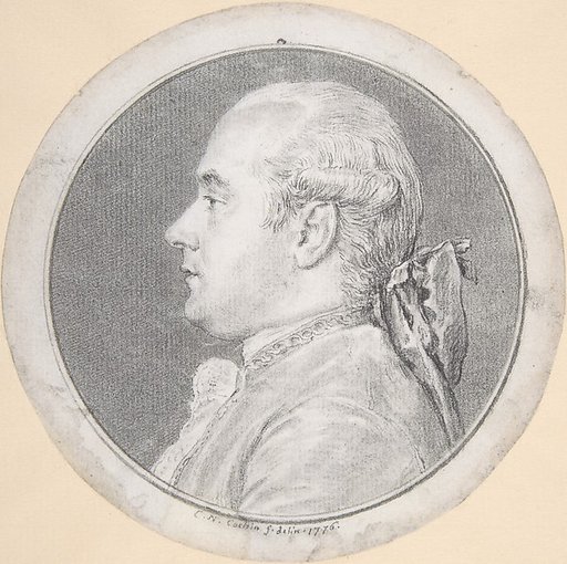 Bust of a Man, in Profile to Left