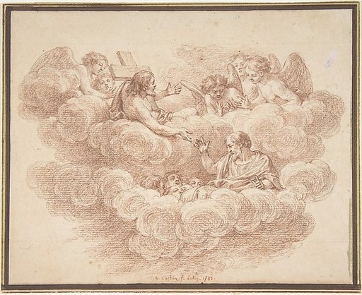 The Risen Christ Appearing to Souls in Purgatory