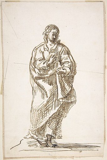 Standing Saint (Apostle?)