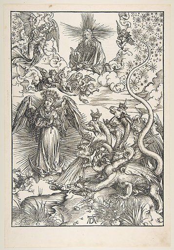 The Apocalyptic Woman, from "The Apocalypse"