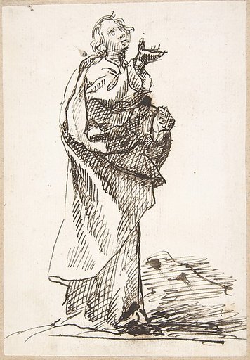 Standing Saint (apostle?)