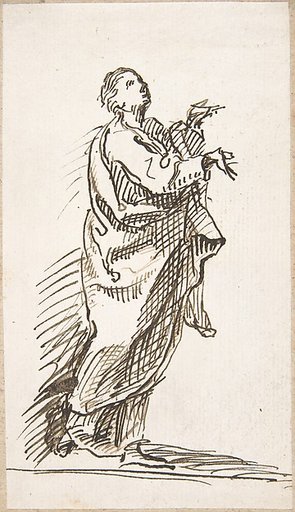 Standing Saint (Apostle?)
