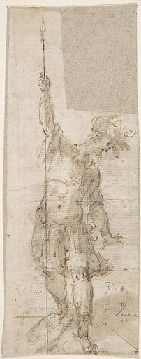 Standing Soldier with a Spear