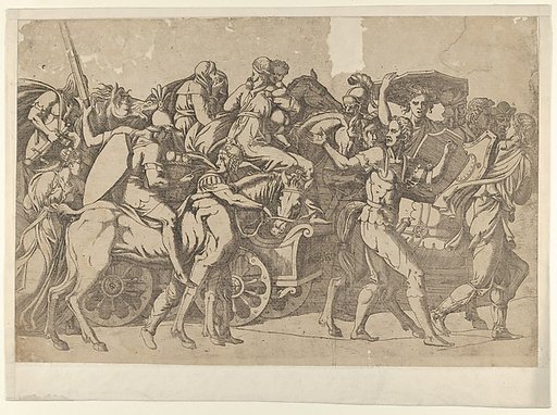 A Roman Army on the March - Troop Convoy