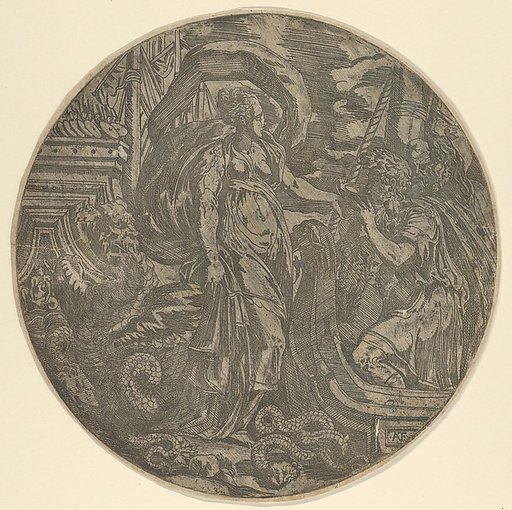 Circe Giving a Drink to Ulysses's Companions